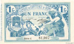 1 Franc FRANCE Regionalismus und verschiedenen Bône 1915 JP.138.03 VZ