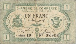 1 Franc FRANCE regionalism and various Bougie, Sétif 1915 JP.139.02 F