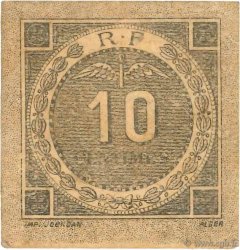 10 Centimes FRANCE regionalismo y varios Bougie, Sétif 1916 JP.139.10