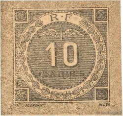 10 Centimes FRANCE regionalism and various Bougie, Sétif 1916 JP.139.10
