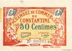 50 Centimes FRANCE Regionalismus und verschiedenen Constantine 1921 JP.140.27