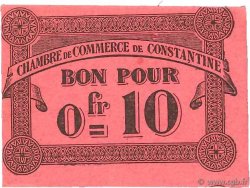 10 Centimes FRANCE regionalism and miscellaneous Constantine 1915 JP.140.47 AU