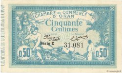50 Centimes FRANCE regionalism and various Oran 1915 JP.141.01