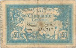 50 Centimes FRANCE Regionalismus und verschiedenen Oran 1915 JP.141.04 SGE