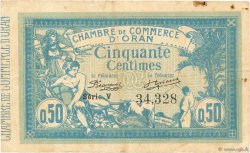 50 Centimes FRANCE Regionalismus und verschiedenen Oran 1915 JP.141.04