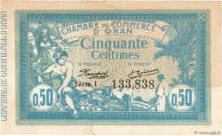 50 Centimes FRANCE regionalismo y varios Oran 1915 JP.141.04 MBC