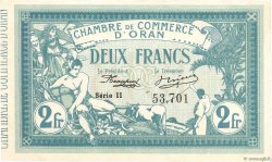 2 Francs FRANCE regionalism and various Oran 1915 JP.141.21
