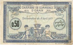 50 Centimes FRANCE regionalismo y varios Oran 1923 JP.141.38 BC