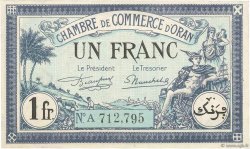 1 Franc FRANCE regionalismo e varie Oran 1923 JP.141.39