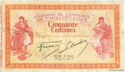 50 Centimes FRANCE regionalismo y varios Philippeville 1914 JP.142.01 BC
