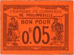 5 Centimes FRANCE regionalismo e varie Philippeville 1915 JP.142.12 AU