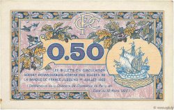 50 Centimes FRANCE regionalism and various Paris 1920 JP.097.31 VF