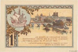 1 Franc FRANCE regionalismo e varie Paris 1920 JP.097.36 AU