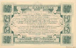 50 Centimes FRANCE regionalismo e varie Abbeville 1920 JP.001.01 AU a FDC
