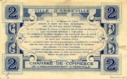 2 Francs FRANCE regionalism and miscellaneous Abbeville 1920 JP.001.05 VF - XF