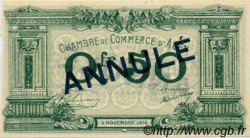 50 Centimes Annulé FRANCE regionalism and various Agen 1914 JP.002.02 AU+
