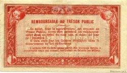 1 Franc FRANCE regionalism and miscellaneous Agen 1917 JP.002.09 AU+