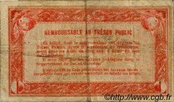 1 Franc FRANCE regionalism and various Agen 1917 JP.002.09 F