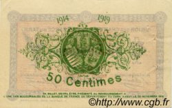 50 Centimes FRANCE regionalism and various Albi - Castres - Mazamet 1914 JP.005.01 VF - XF