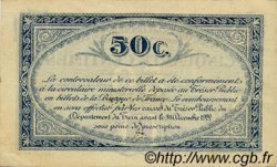 50 Centimes FRANCE regionalismo e varie Albi - Castres - Mazamet 1917 JP.005.09 BB to SPL