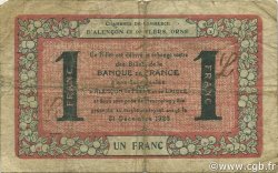 1 Franc FRANCE régionalisme et divers Alencon et Flers 1915 JP.006.36 TB