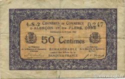 50 Centimes FRANCE Regionalismus und verschiedenen Alencon et Flers 1915 JP.006.39 S