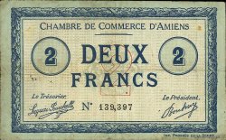 2 Francs FRANCE régionalisme et divers Amiens 1915 JP.007.18 TB