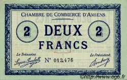 2 Francs FRANCE regionalism and miscellaneous Amiens 1915 JP.007.22 AU+