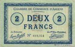 2 Francs FRANCE regionalismo y varios Amiens 1915 JP.007.38 MBC a EBC
