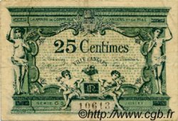 25 Centimes FRANCE régionalisme et divers Angers  1915 JP.008.11 TB