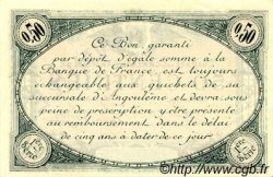 50 Centimes Annulé FRANCE regionalismo y varios Angoulême 1915 JP.009.02 SC a FDC