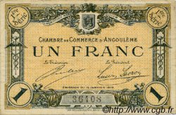1 Franc FRANCE régionalisme et divers Angoulême 1915 JP.009.03 TB