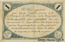 1 Franc FRANCE régionalisme et divers Angoulême 1915 JP.009.03 TB