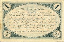 1 Franc FRANCE régionalisme et divers Angoulême 1915 JP.009.16 TTB à SUP