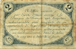 2 Francs FRANCE regionalismo y varios Angoulême 1915 JP.009.22 BC