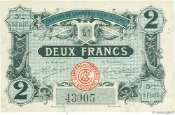 2 Francs FRANCE Regionalismus und verschiedenen Angoulême 1917 JP.009.38 SS to VZ