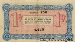 1 Franc FRANCE regionalismo e varie Annecy 1916 JP.010.05 BB to SPL