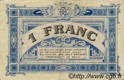 1 Franc FRANCE regionalism and various Annonay 1917 JP.011.18 F