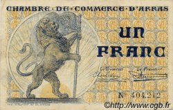 1 Franc FRANCE regionalism and miscellaneous Arras 1918 JP.013.05 VF - XF