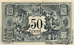 50 Centimes FRANCE regionalismo y varios Auch 1914 JP.015.01 SC a FDC