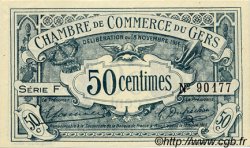 50 Centimes FRANCE regionalism and various Auch 1914 JP.015.05 VF - XF