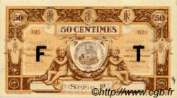 50 Centimes FRANCE regionalism and various Aurillac 1915 JP.016.07 AU+