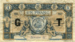 1 Franc  FRANCE régionalisme et divers Aurillac 1915 JP.016.10 TB
