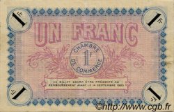 1 Franc FRANCE regionalism and miscellaneous Auxerre 1915 JP.017.01 VF - XF