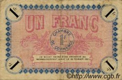 1 Franc FRANCE Regionalismus und verschiedenen Auxerre 1916 JP.017.08 S