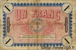 1 Franc FRANCE regionalism and various Auxerre 1920 JP.017.26 F