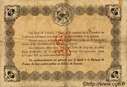 2 Francs FRANCE regionalism and miscellaneous Avignon 1915 JP.018.08 F