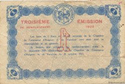 1 Franc FRANCE régionalisme et divers Avignon 1922 JP.018.29 TB