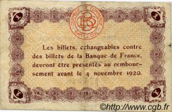 1 Franc FRANCE regionalism and miscellaneous Bar-Le-Duc 1918 JP.019.08 VF - XF