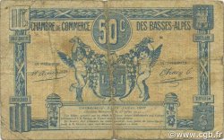 50 Centimes FRANCE regionalism and miscellaneous Basses-Alpes 1917 JP.020.01 F